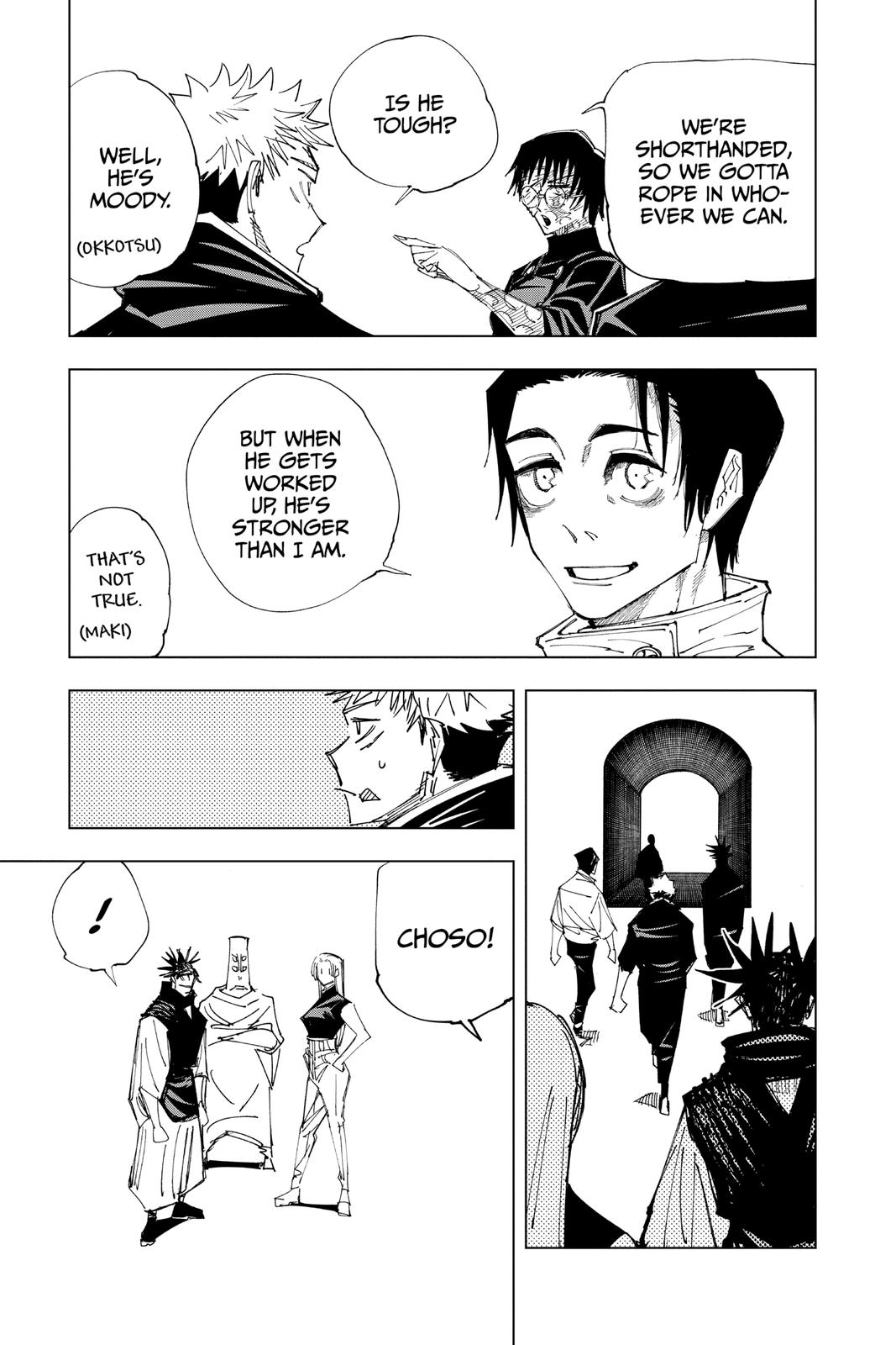 Jujutsu Kaisen Chapter 146 page 13 - Chapter 146: About the Culling Game