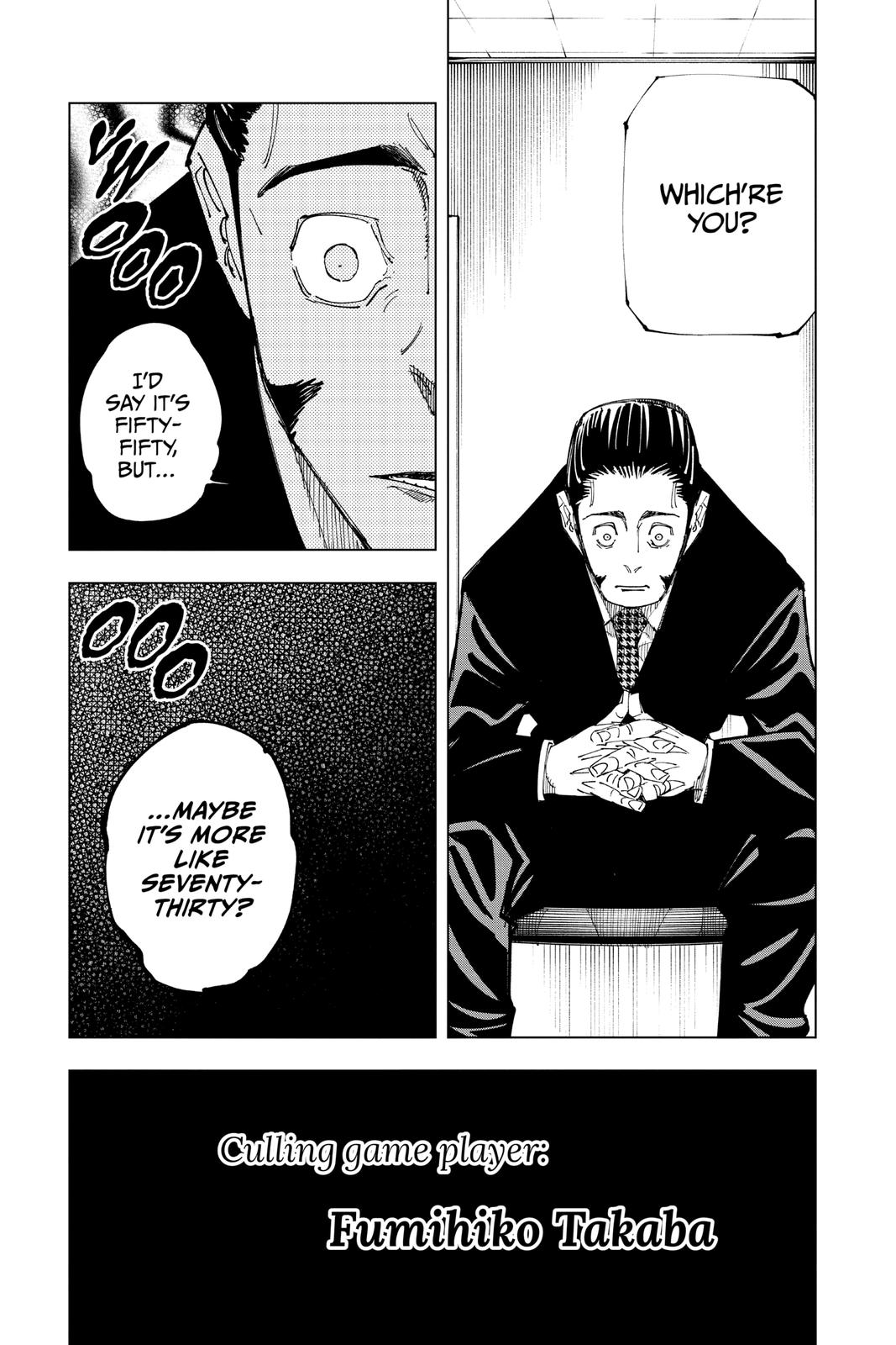 Jujutsu Kaisen Chapter 146 page 19 - Chapter 146: About the Culling Game