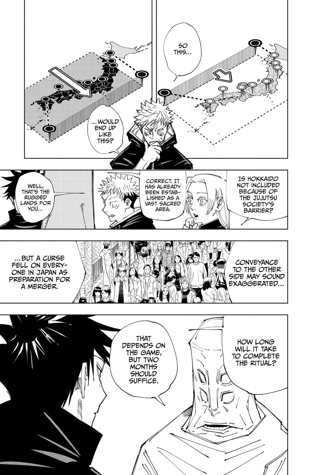 Jujutsu Kaisen Chapter 146 page 3 - Chapter 146: About the Culling Game