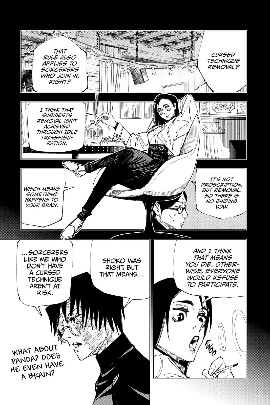Jujutsu Kaisen Chapter 146 page 5 - Chapter 146: About the Culling Game