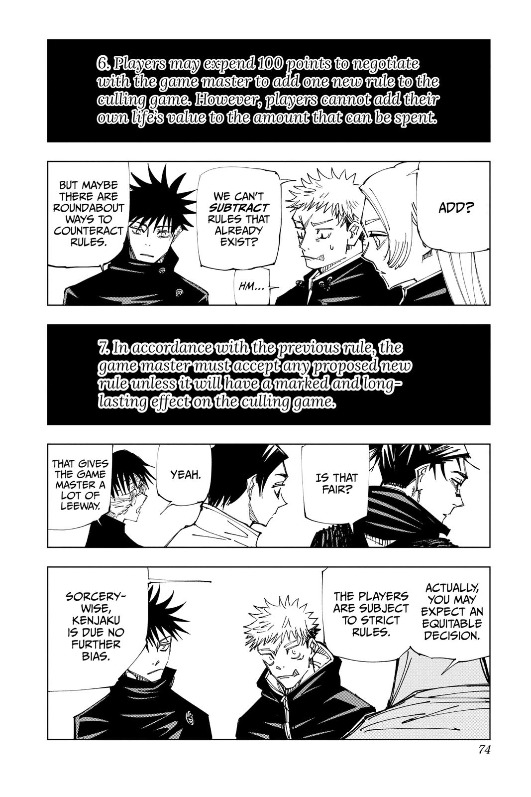 Jujutsu Kaisen Chapter 146 page 8 - Chapter 146: About the Culling Game