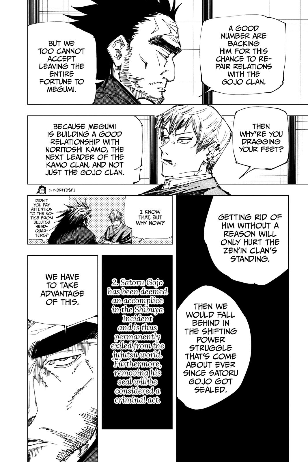 Jujutsu Kaisen Chapter 148 page 10 - Chapter 148: Perfect Preparation