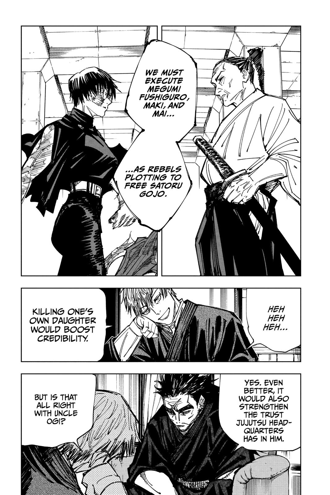 Jujutsu Kaisen Chapter 148 page 11 - Chapter 148: Perfect Preparation