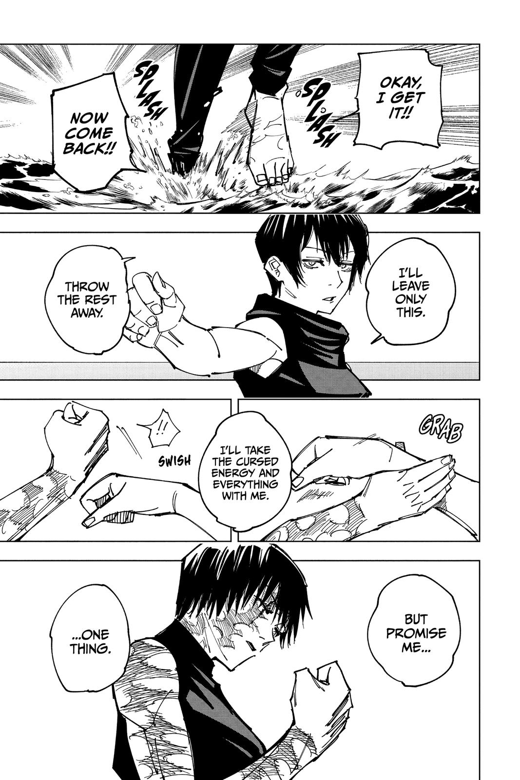 Jujutsu Kaisen Chapter 149 page 11 - Chapter 149: Perfect Preparation, Part 2