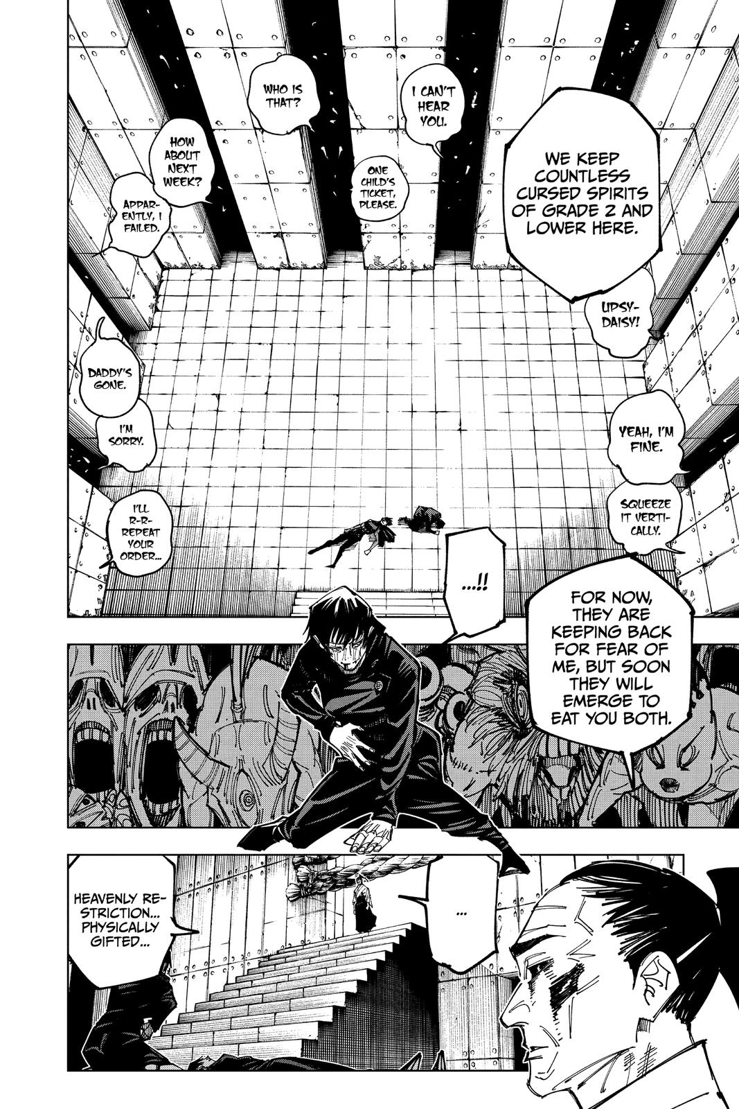 Jujutsu Kaisen Chapter 149 page 4 - Chapter 149: Perfect Preparation, Part 2