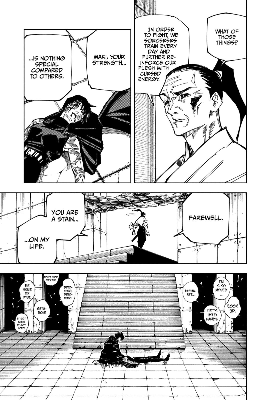 Jujutsu Kaisen Chapter 149 page 5 - Chapter 149: Perfect Preparation, Part 2