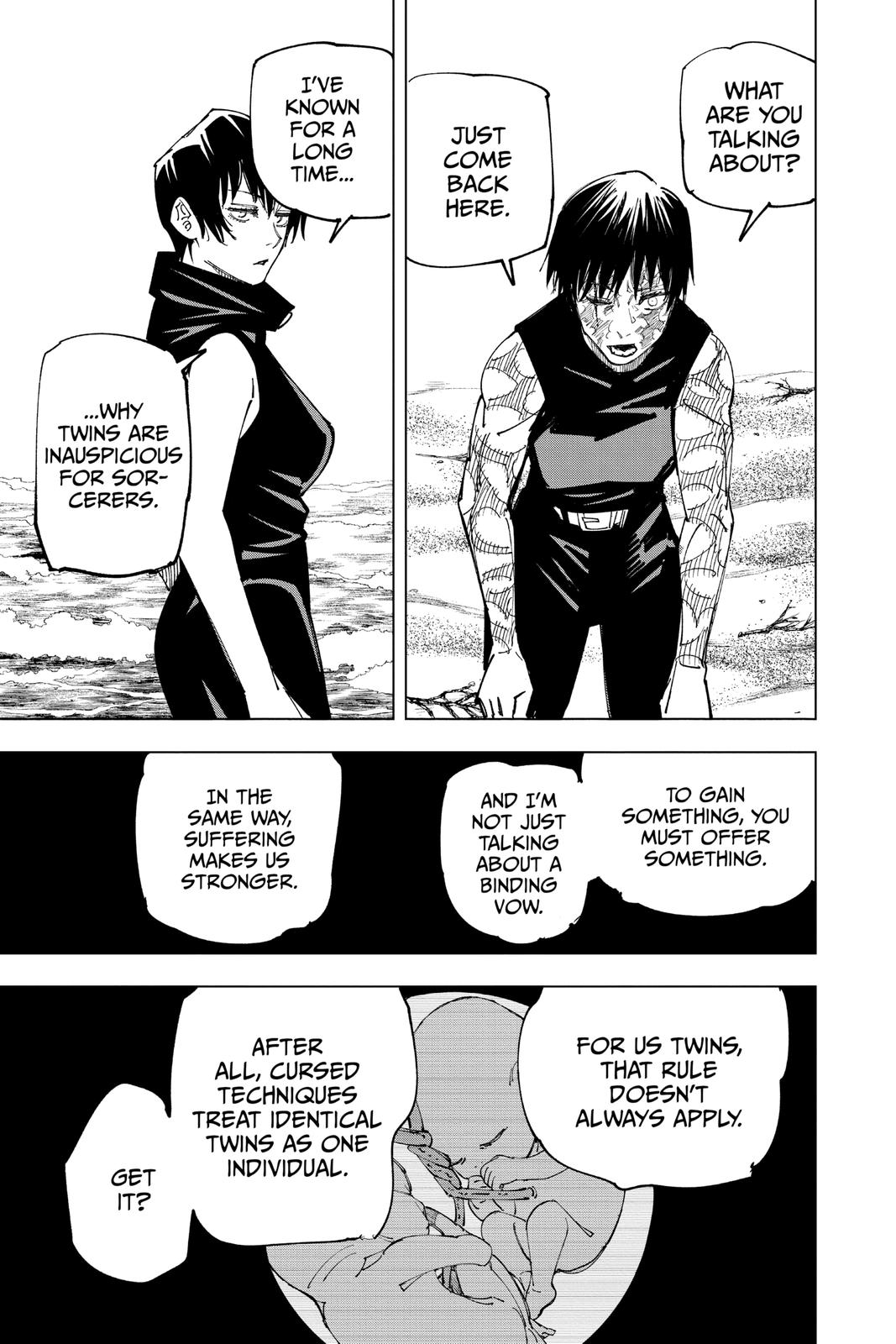 Jujutsu Kaisen Chapter 149 page 9 - Chapter 149: Perfect Preparation, Part 2
