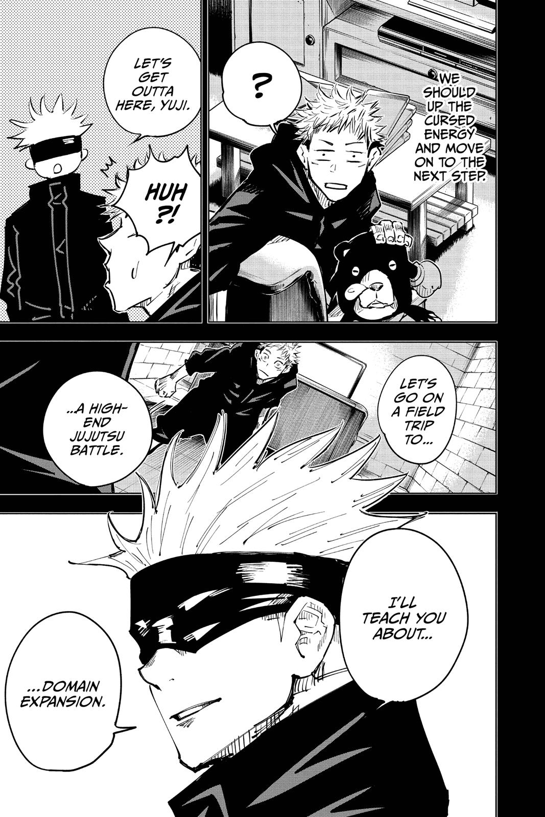 Jujutsu Kaisen Chapter 15 page 3 - Chapter 15: Domain