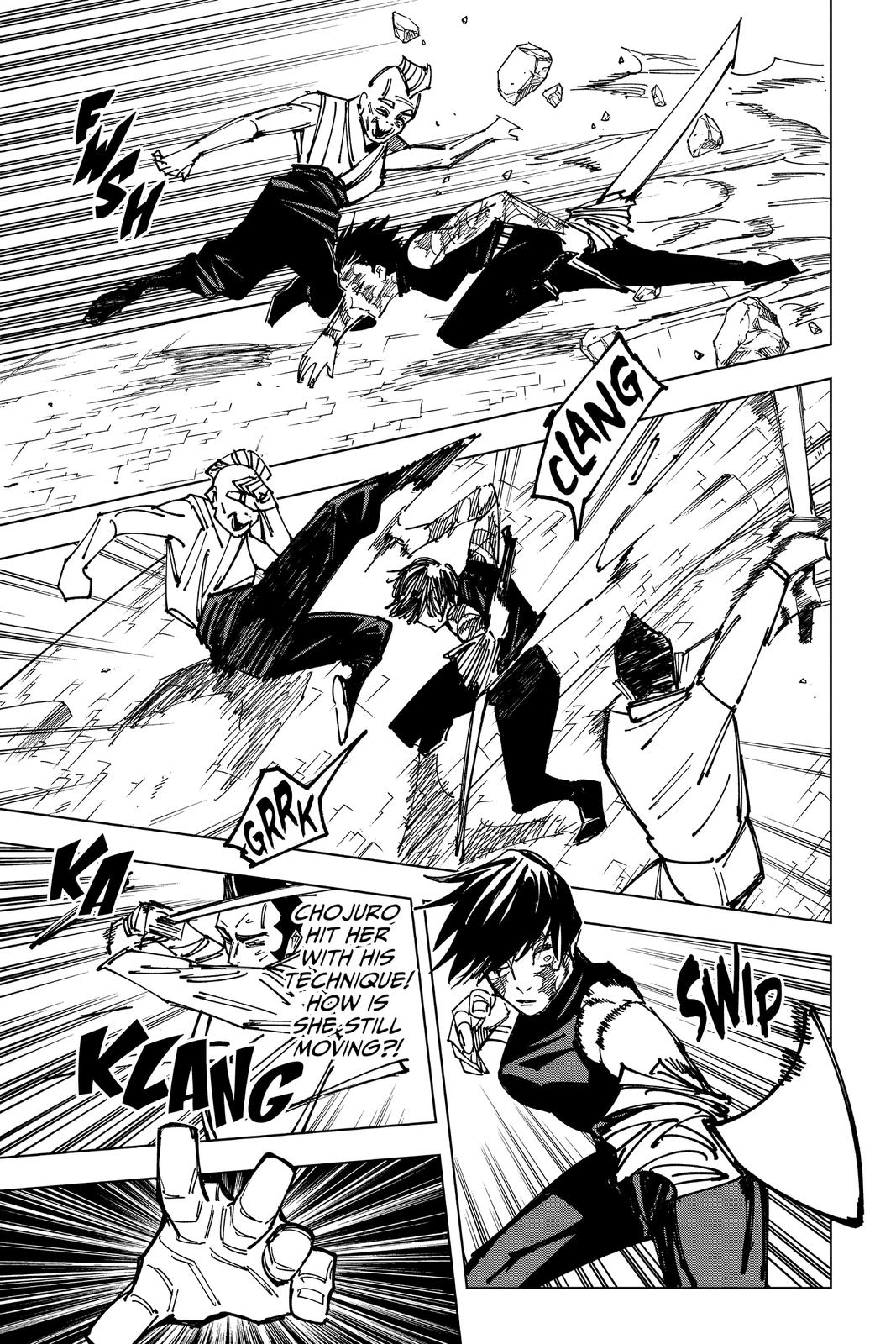 Jujutsu Kaisen Chapter 150 page 15 - Chapter 150: Perfect Preparation, Part 3
