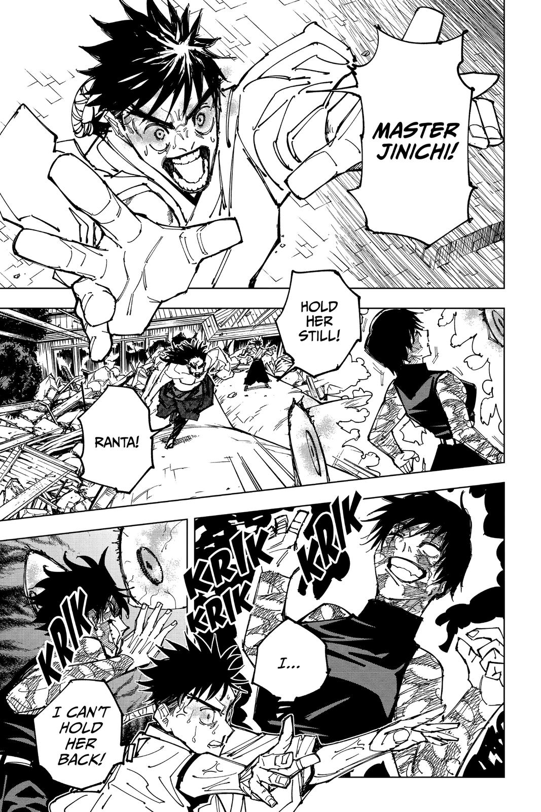 Jujutsu Kaisen Chapter 150 page 17 - Chapter 150: Perfect Preparation, Part 3