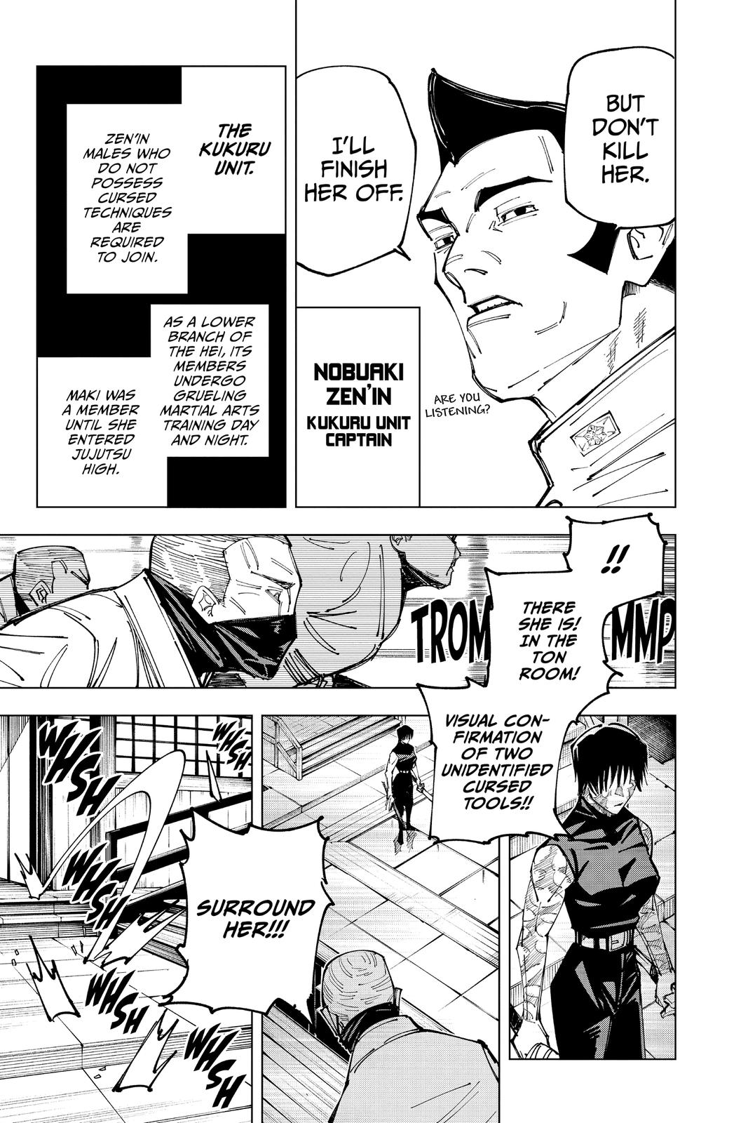 Jujutsu Kaisen Chapter 150 page 6 - Chapter 150: Perfect Preparation, Part 3