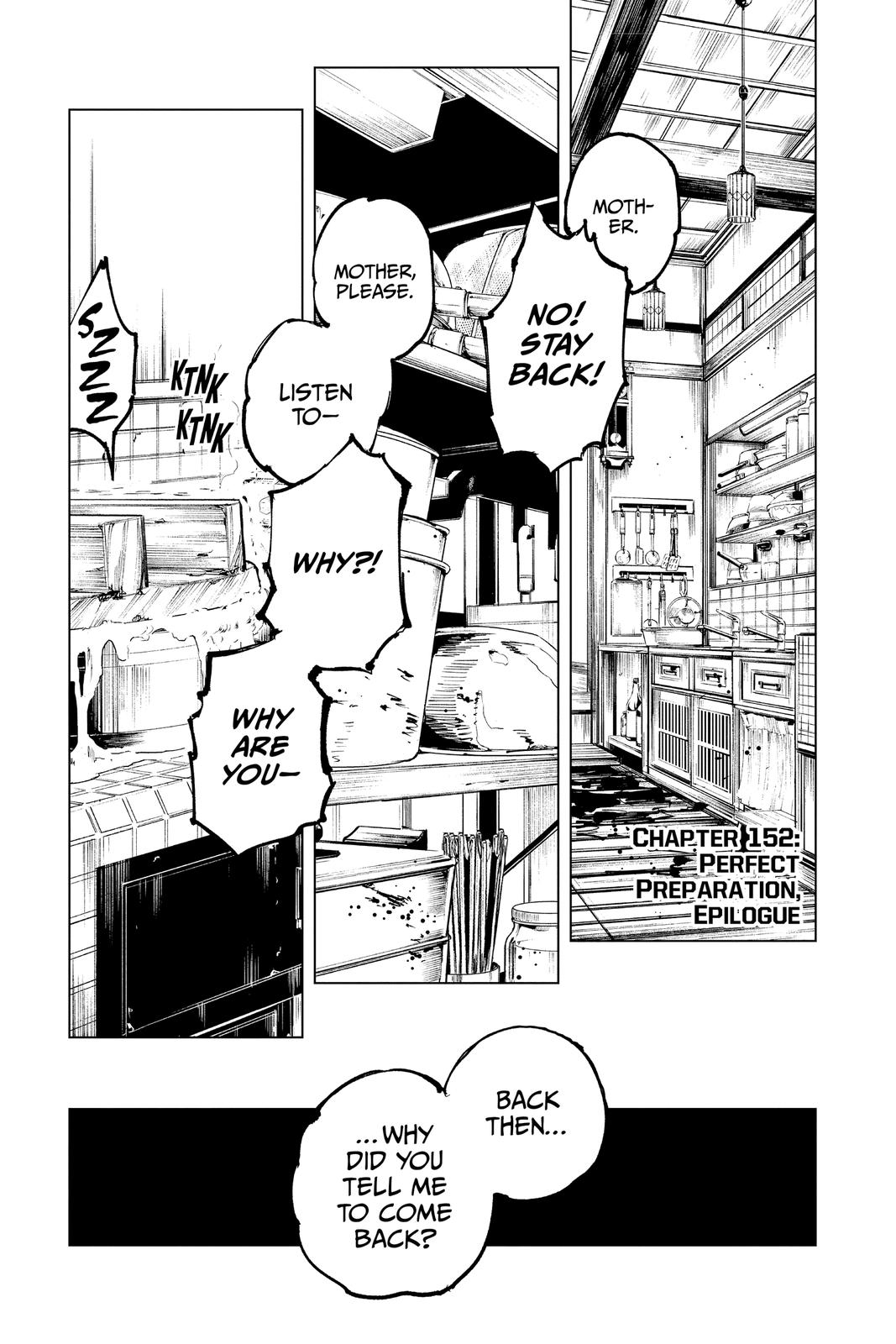 Jujutsu Kaisen Chapter 152 page 1 - Chapter 152: Perfect Preparation, Epilogue