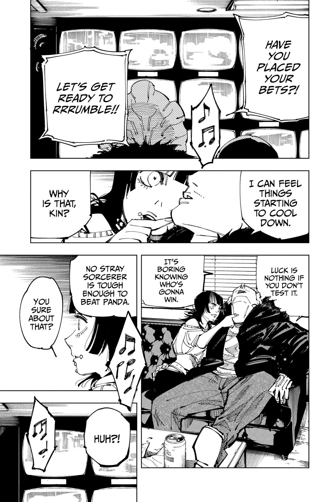 Jujutsu Kaisen Chapter 153 page 18 - Chapter 153: Underground Fight Club