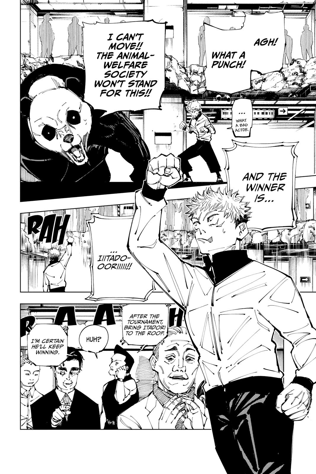Jujutsu Kaisen Chapter 153 page 21 - Chapter 153: Underground Fight Club