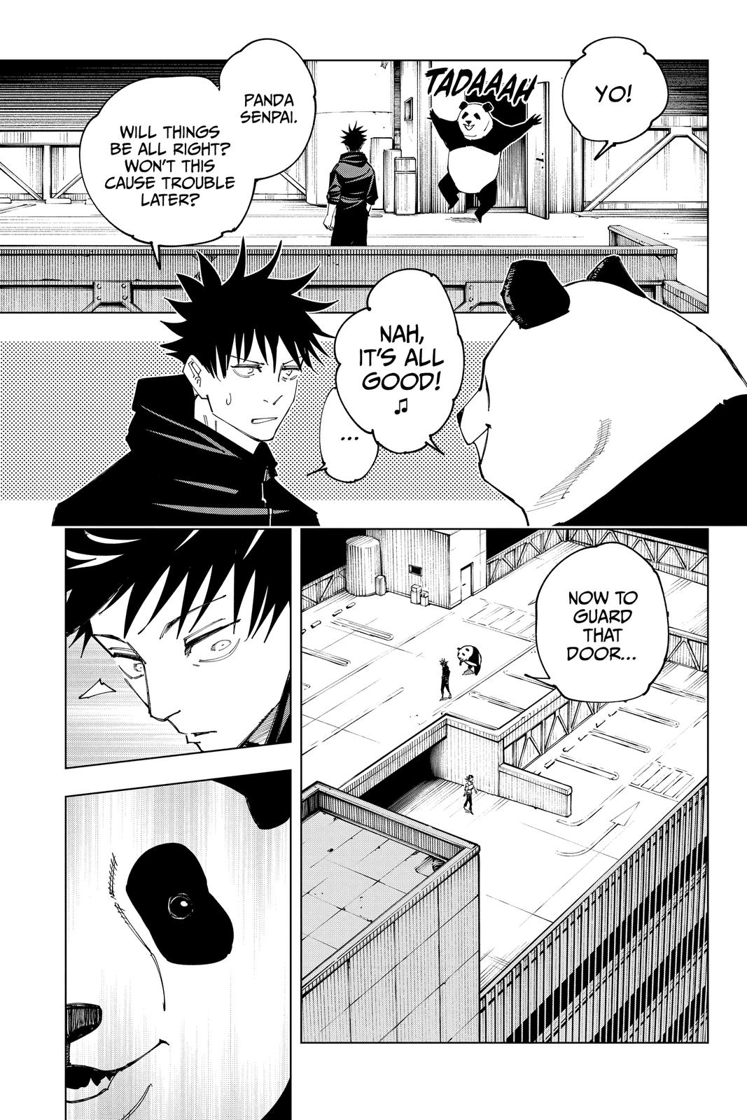 Jujutsu Kaisen Chapter 154 page 11 - Chapter 154: Sneaking In