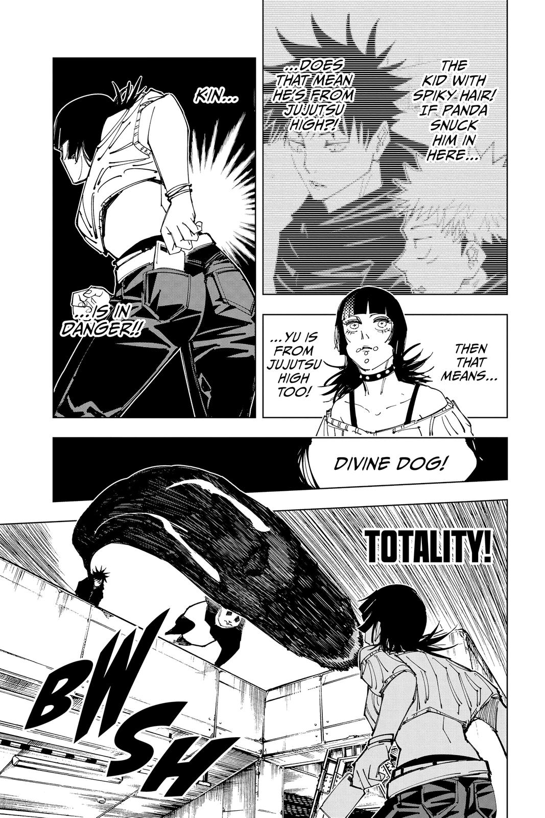 Jujutsu Kaisen Chapter 154 page 13 - Chapter 154: Sneaking In