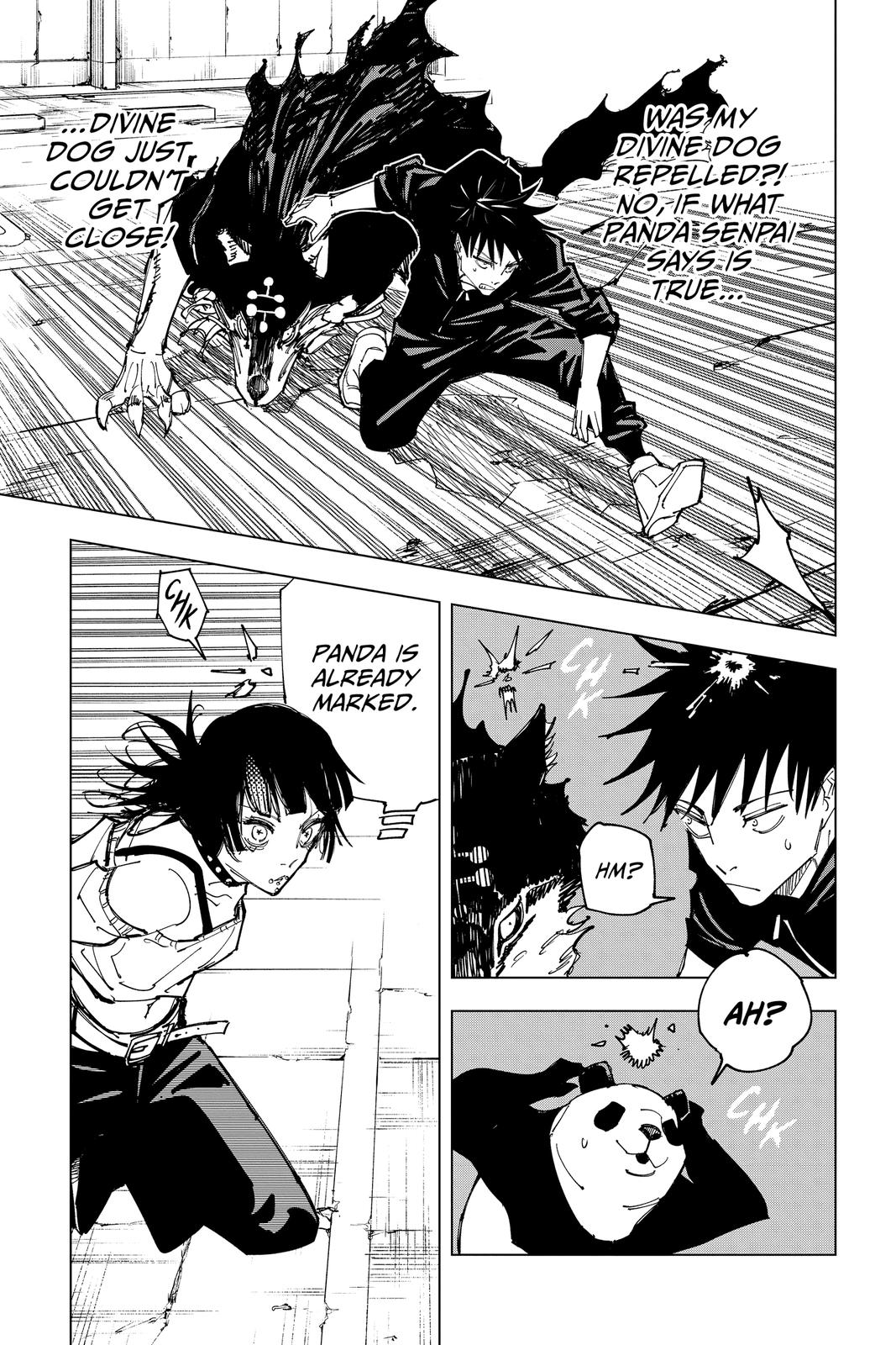Jujutsu Kaisen Chapter 154 page 15 - Chapter 154: Sneaking In