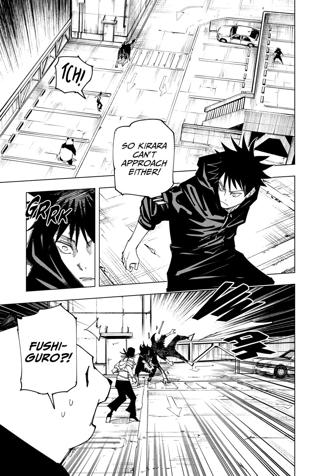 Jujutsu Kaisen Chapter 154 page 17 - Chapter 154: Sneaking In
