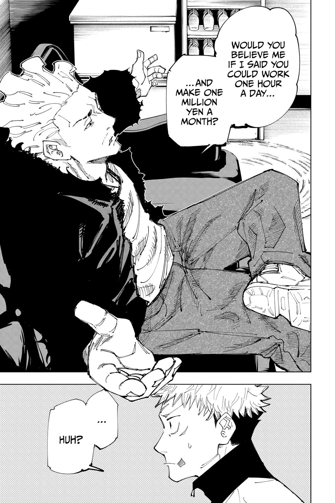 Jujutsu Kaisen Chapter 154 page 19 - Chapter 154: Sneaking In