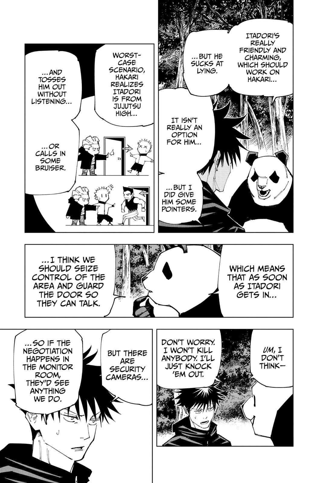 Jujutsu Kaisen Chapter 154 page 3 - Chapter 154: Sneaking In