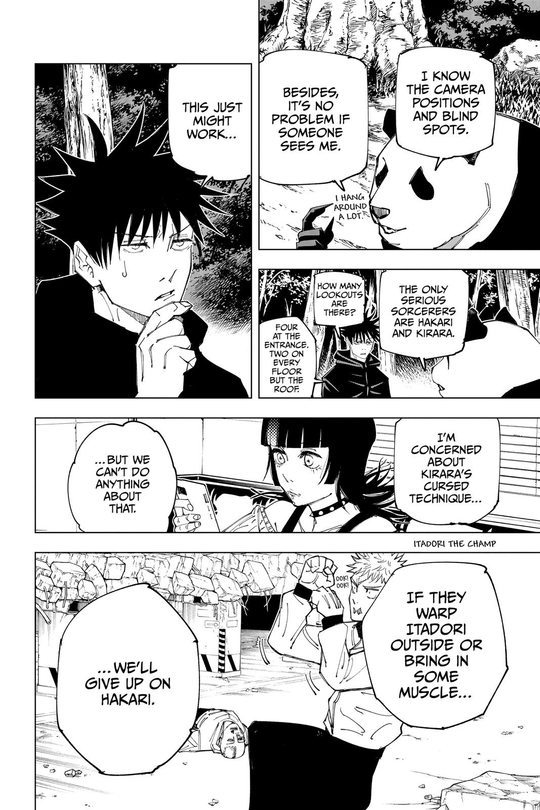 Jujutsu Kaisen Chapter 154 page 4 - Chapter 154: Sneaking In