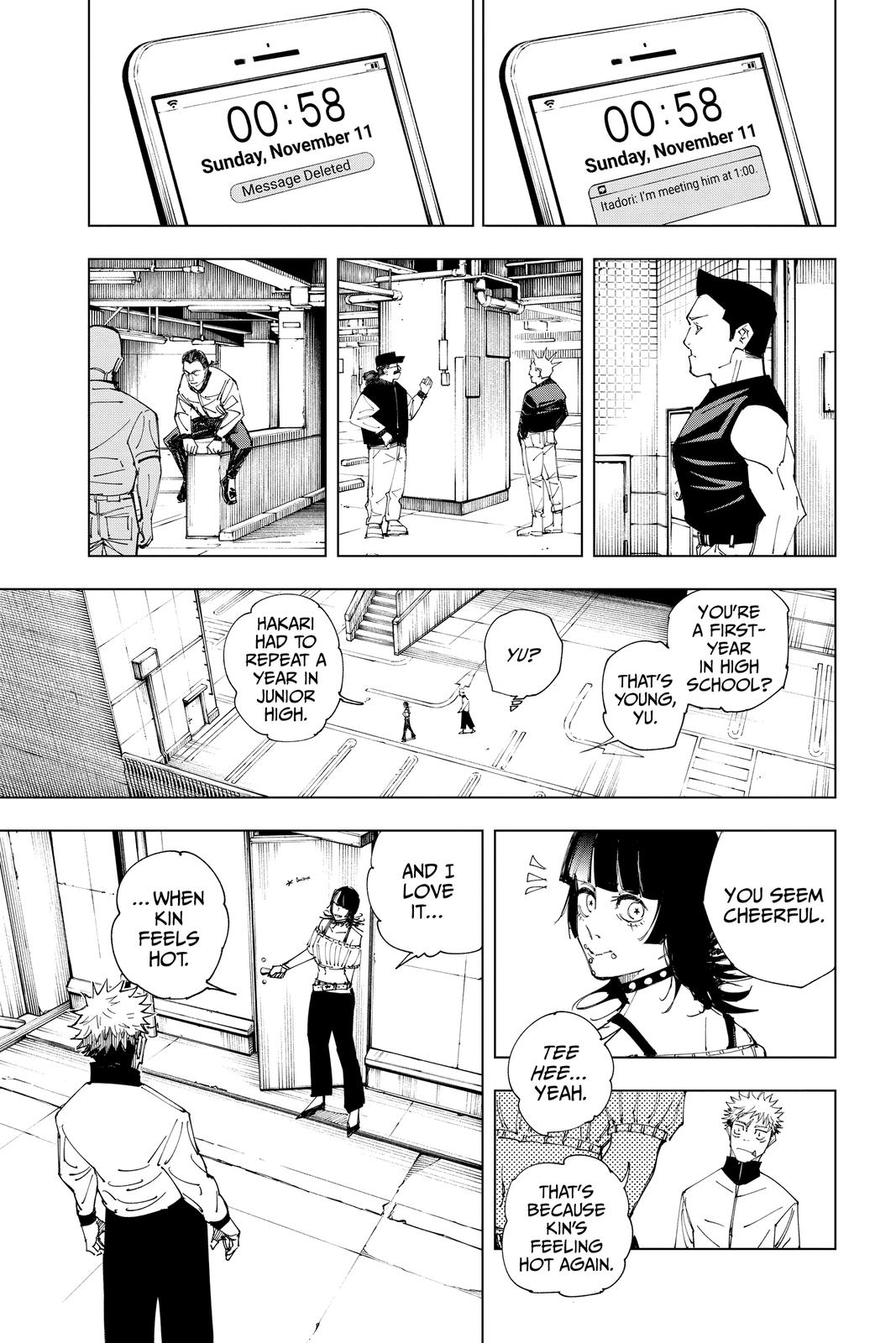 Jujutsu Kaisen Chapter 154 page 5 - Chapter 154: Sneaking In