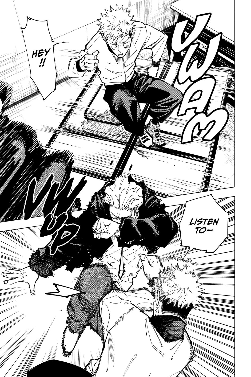 Jujutsu Kaisen Chapter 155 page 11 - Chapter 155: Fever