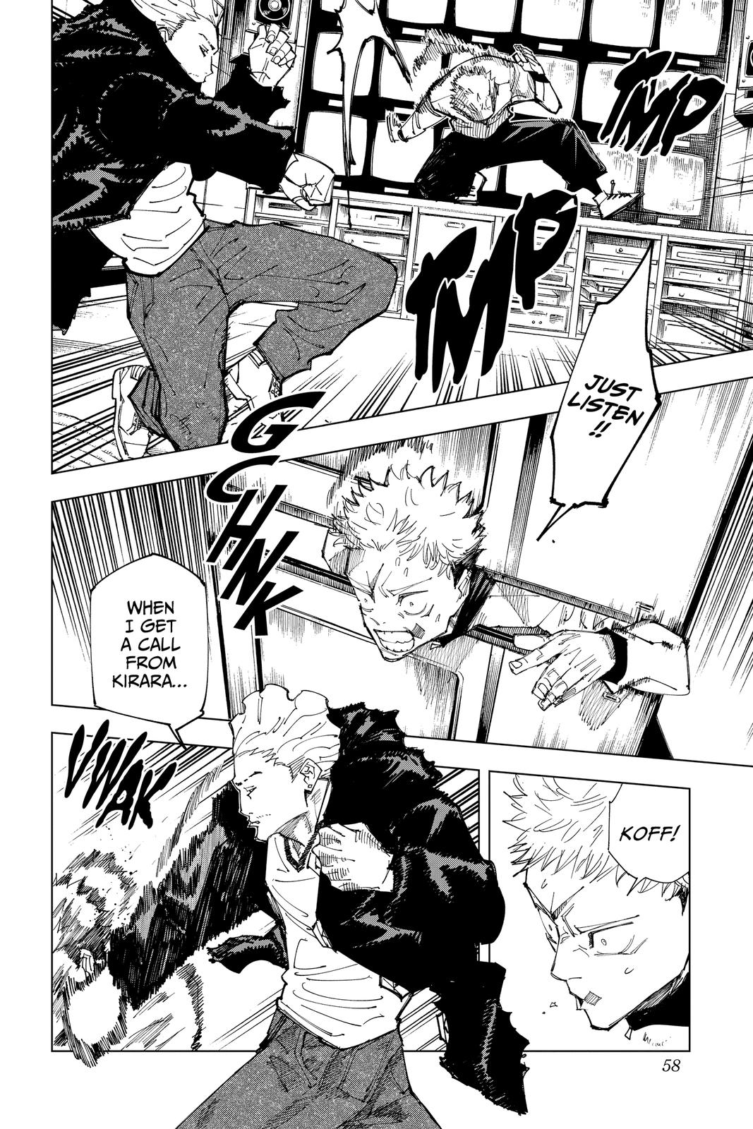 Jujutsu Kaisen Chapter 155 page 12 - Chapter 155: Fever