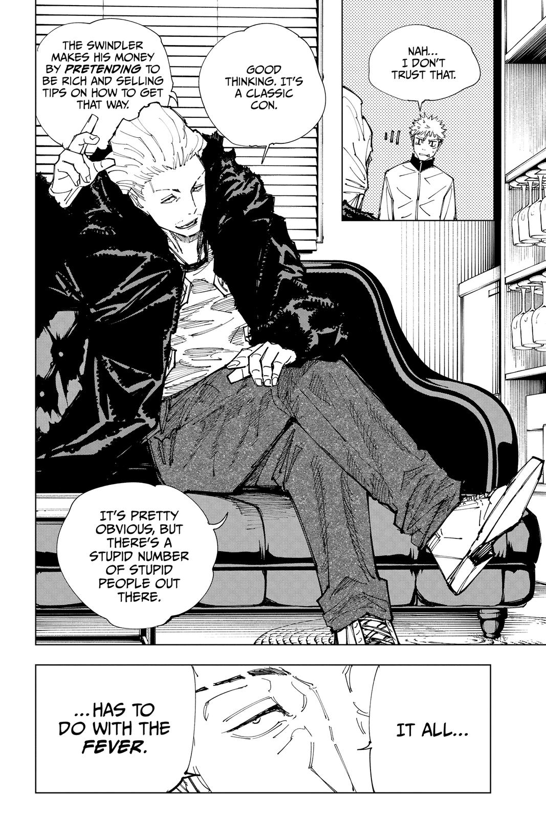 Jujutsu Kaisen Chapter 155 page 2 - Chapter 155: Fever