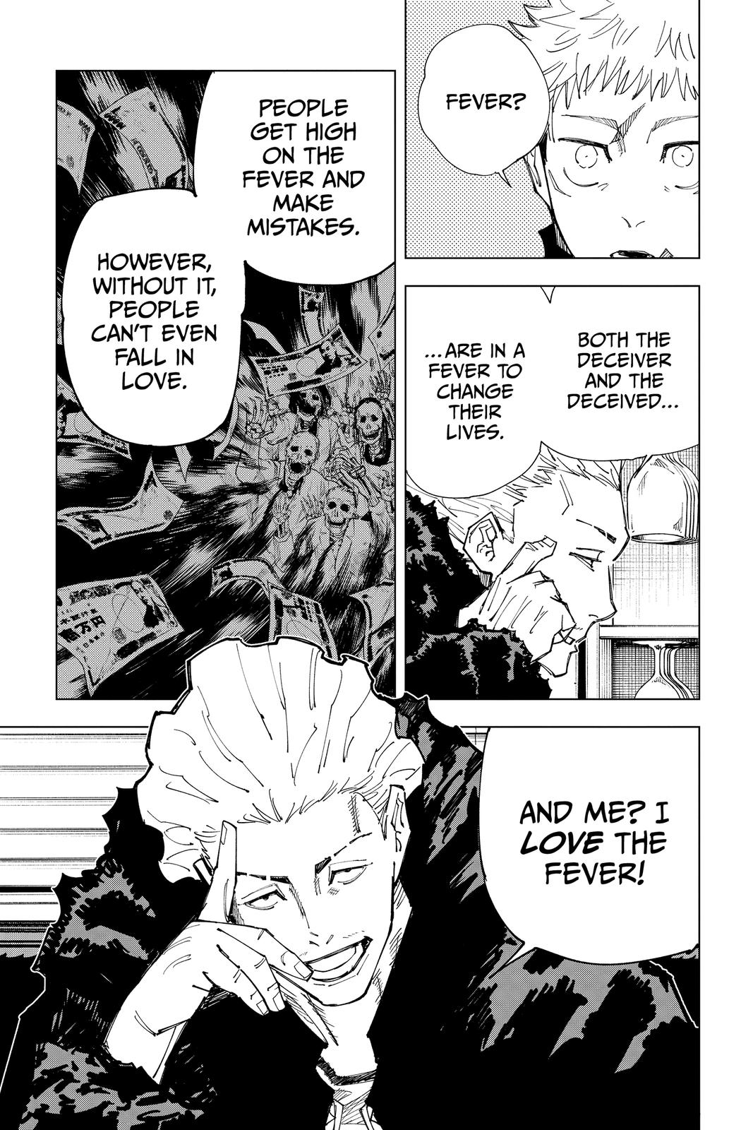 Jujutsu Kaisen Chapter 155 page 3 - Chapter 155: Fever