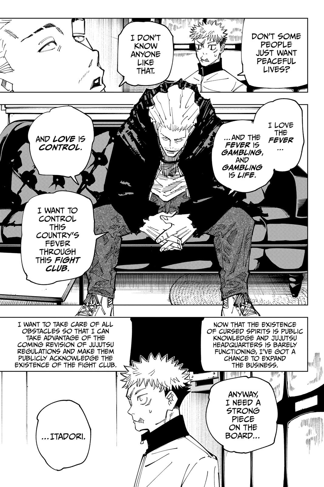 Jujutsu Kaisen Chapter 155 page 5 - Chapter 155: Fever