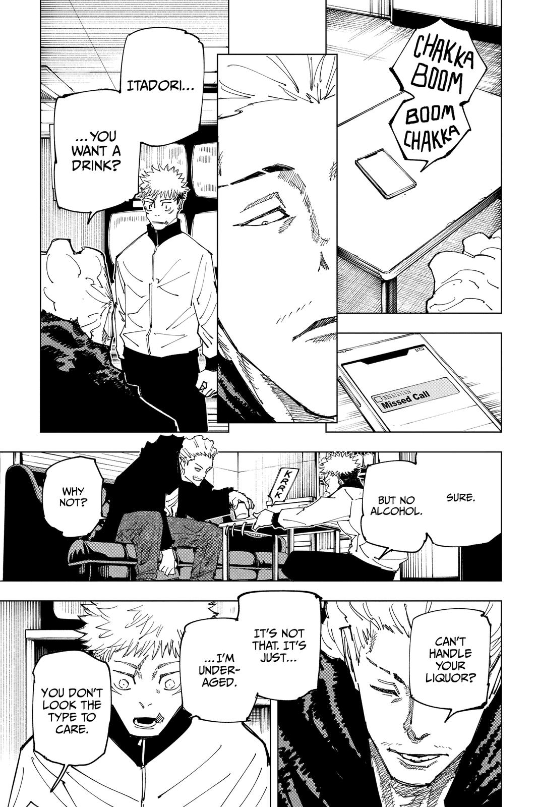 Jujutsu Kaisen Chapter 155 page 7 - Chapter 155: Fever