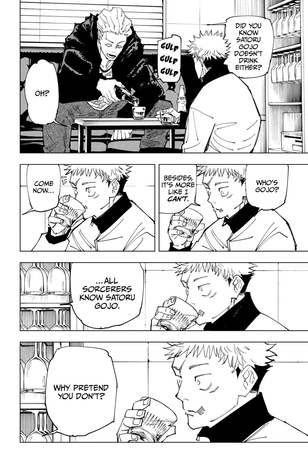 Jujutsu Kaisen Chapter 155 page 8 - Chapter 155: Fever