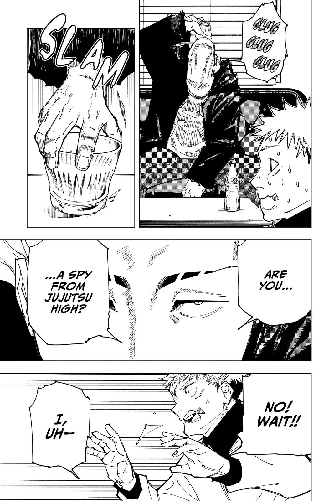 Jujutsu Kaisen Chapter 155 page 9 - Chapter 155: Fever