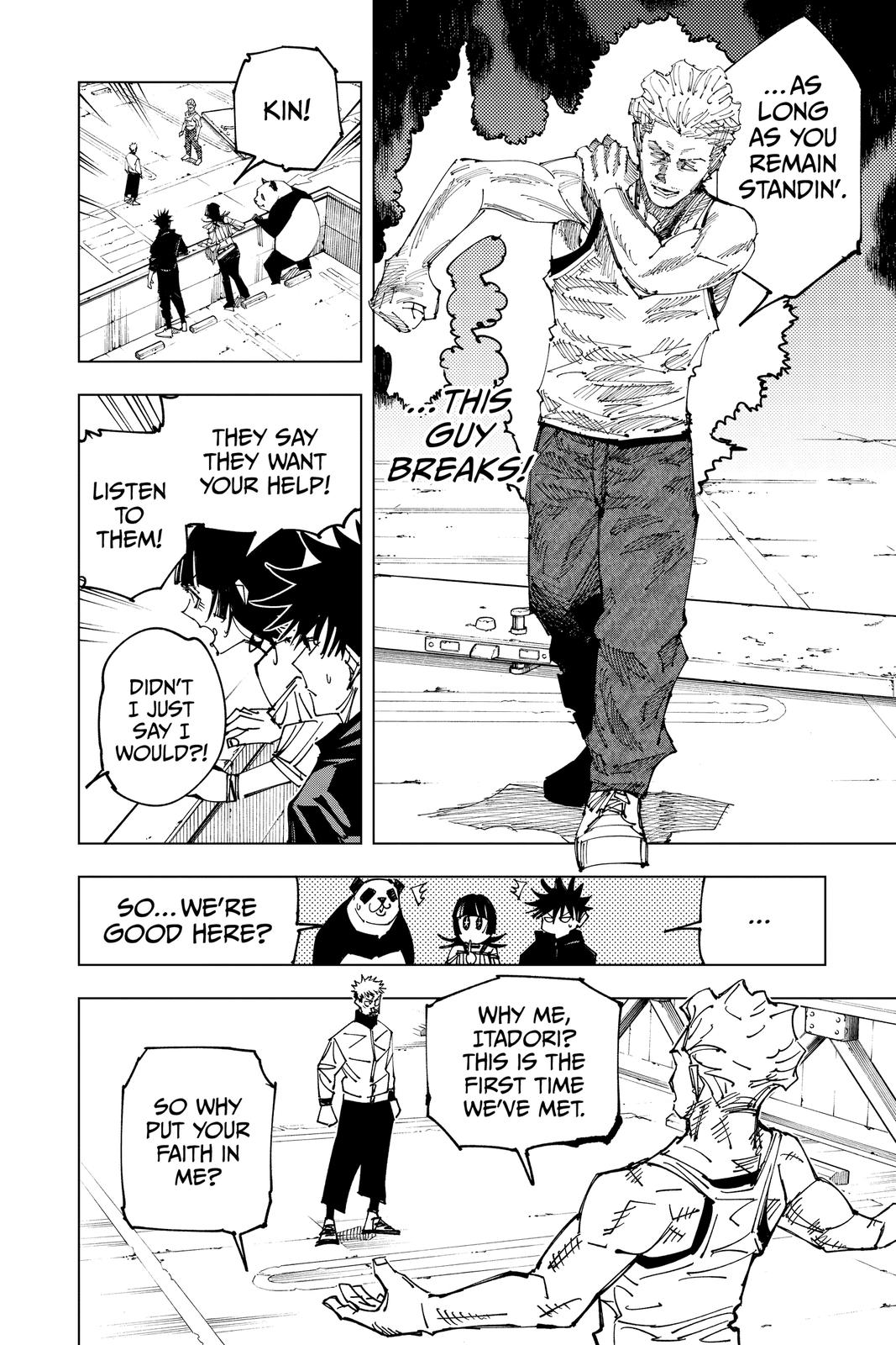 Jujutsu Kaisen Chapter 157 page 10 - Chapter 157: Cog