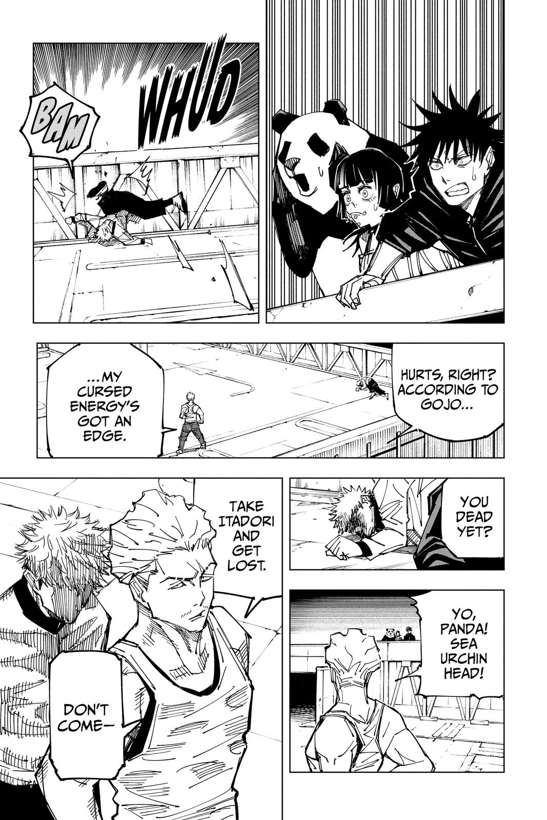 Jujutsu Kaisen Chapter 157 page 15 - Chapter 157: Cog
