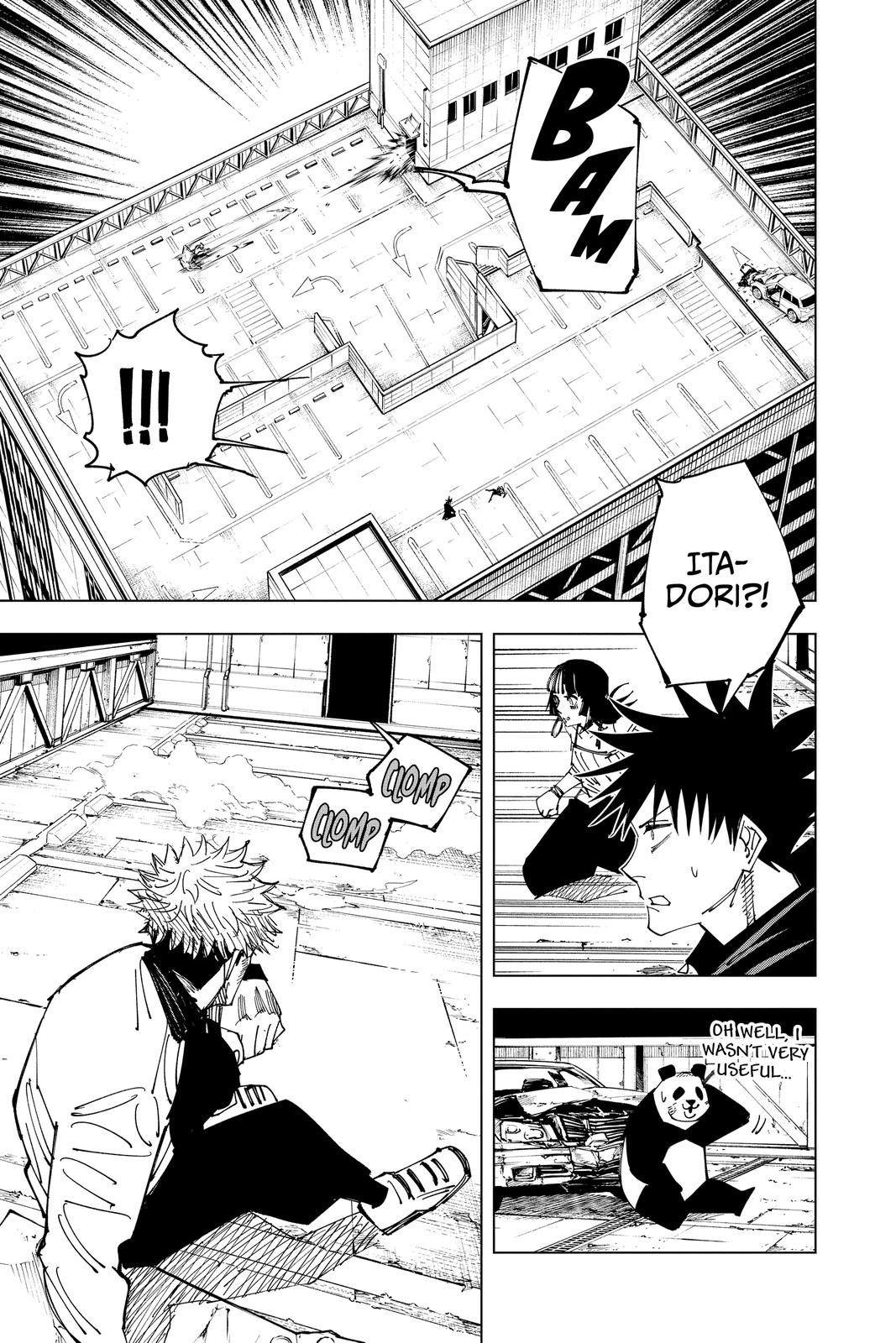 Jujutsu Kaisen Chapter 157 page 3 - Chapter 157: Cog