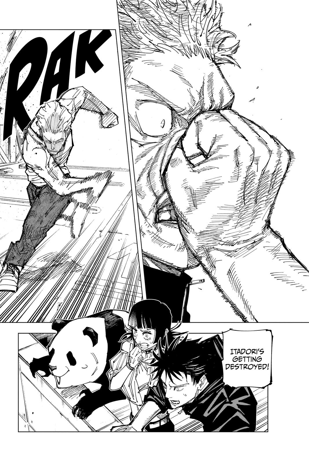 Jujutsu Kaisen Chapter 157 page 6 - Chapter 157: Cog