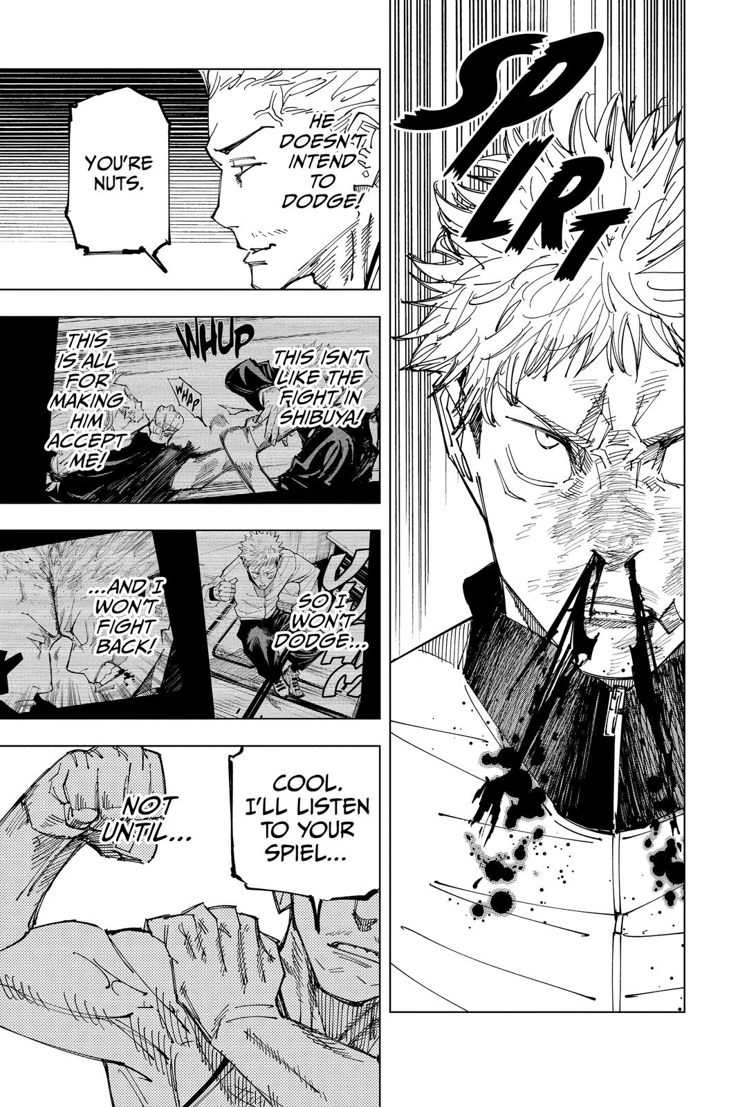 Jujutsu Kaisen Chapter 157 page 9 - Chapter 157: Cog