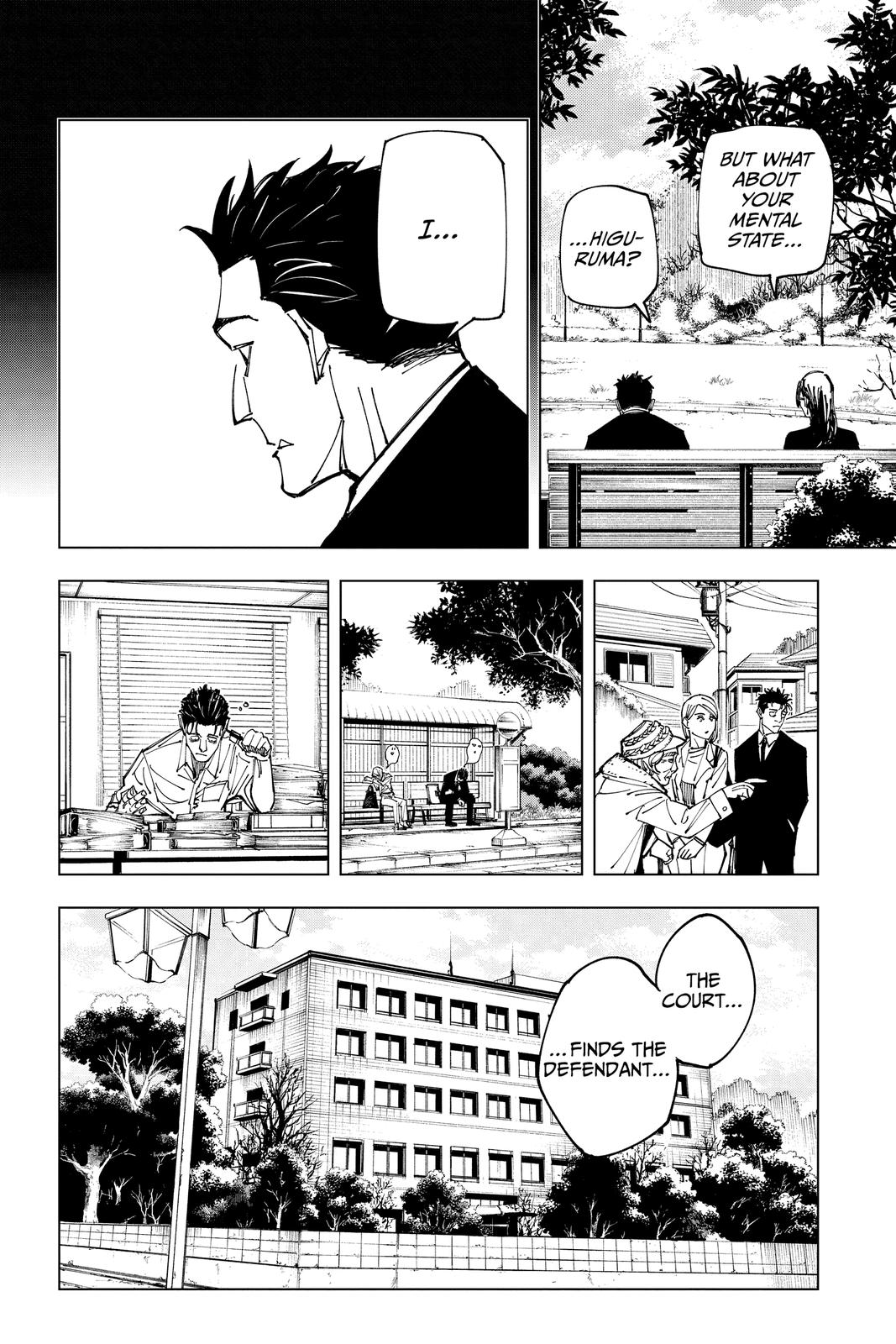 Jujutsu Kaisen Chapter 159 page 10 - Chapter 159: Judgment