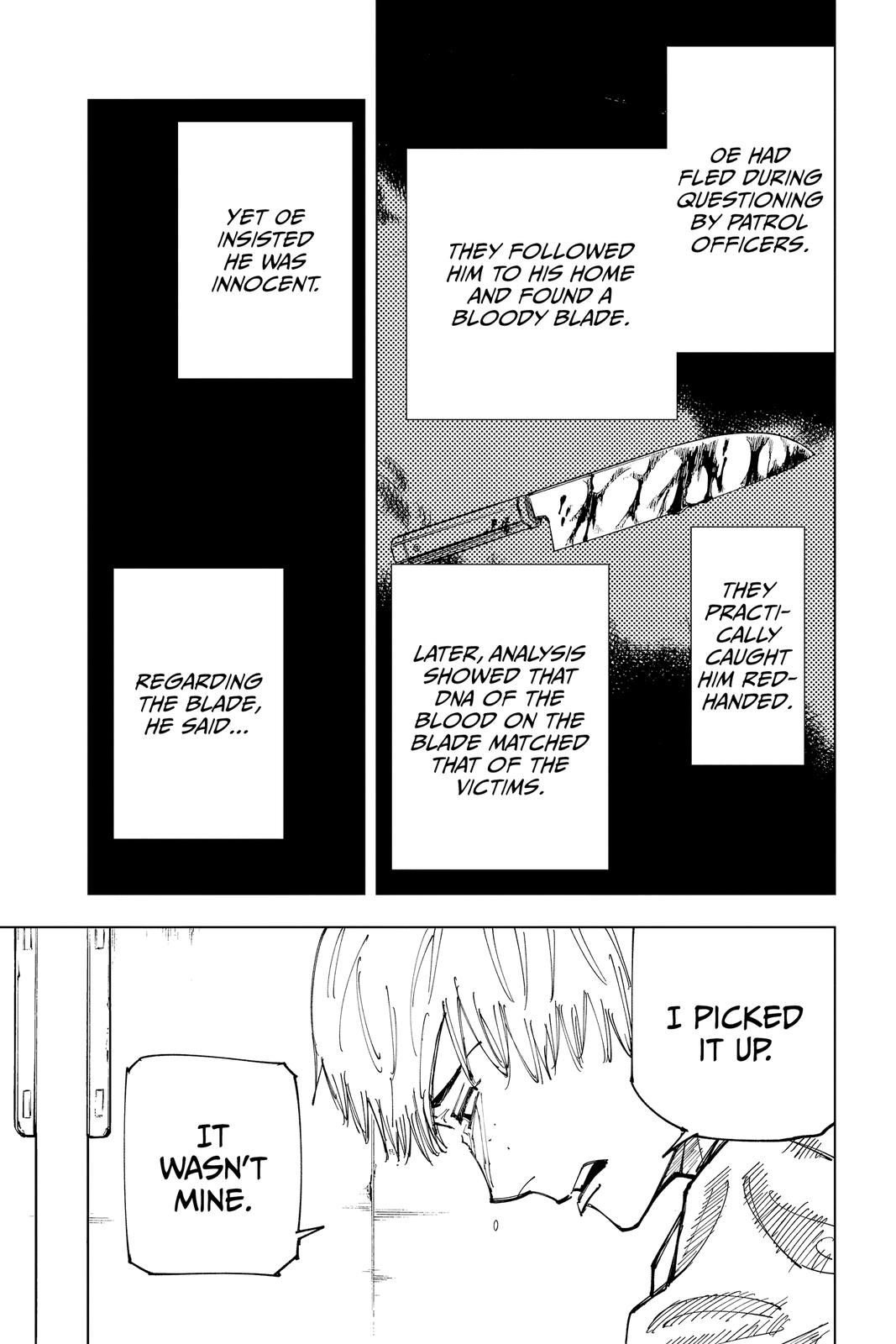 Jujutsu Kaisen Chapter 159 page 3 - Chapter 159: Judgment