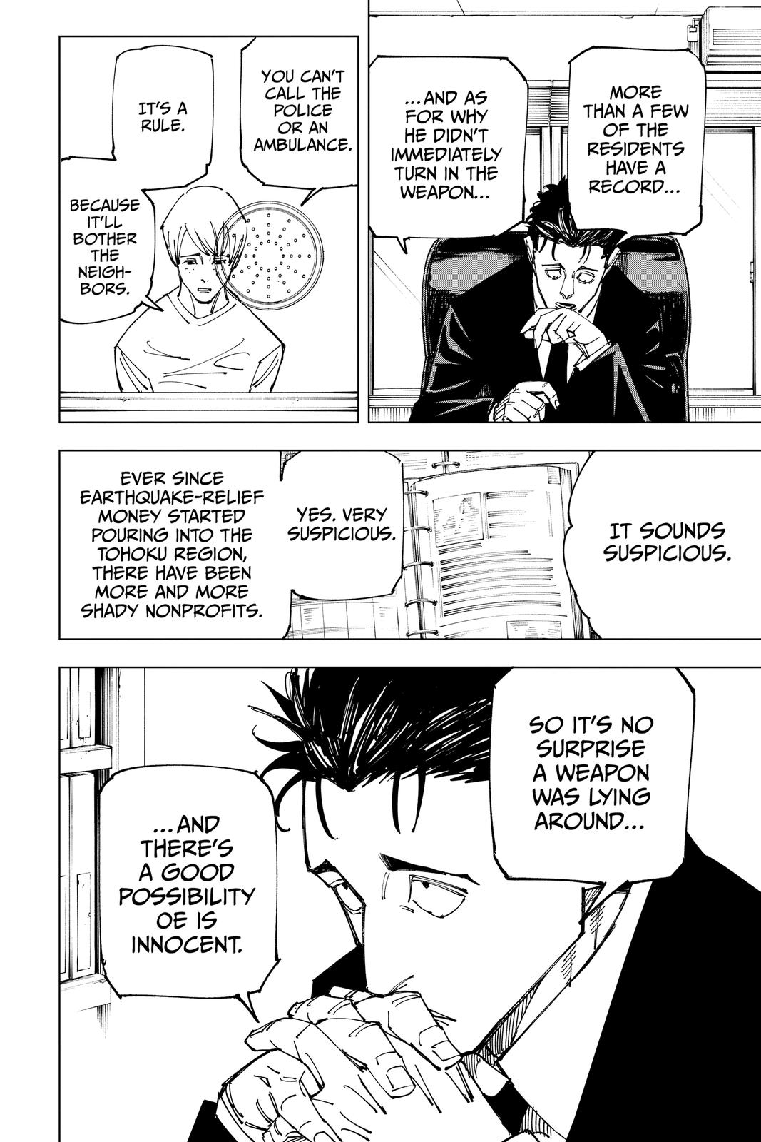 Jujutsu Kaisen Chapter 159 page 6 - Chapter 159: Judgment