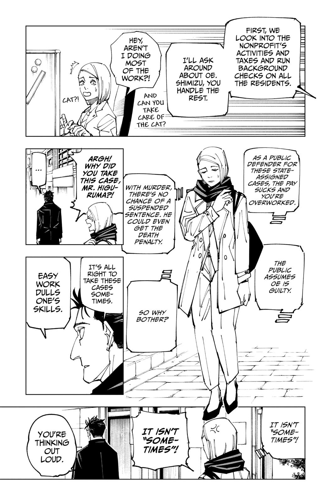 Jujutsu Kaisen Chapter 159 page 7 - Chapter 159: Judgment