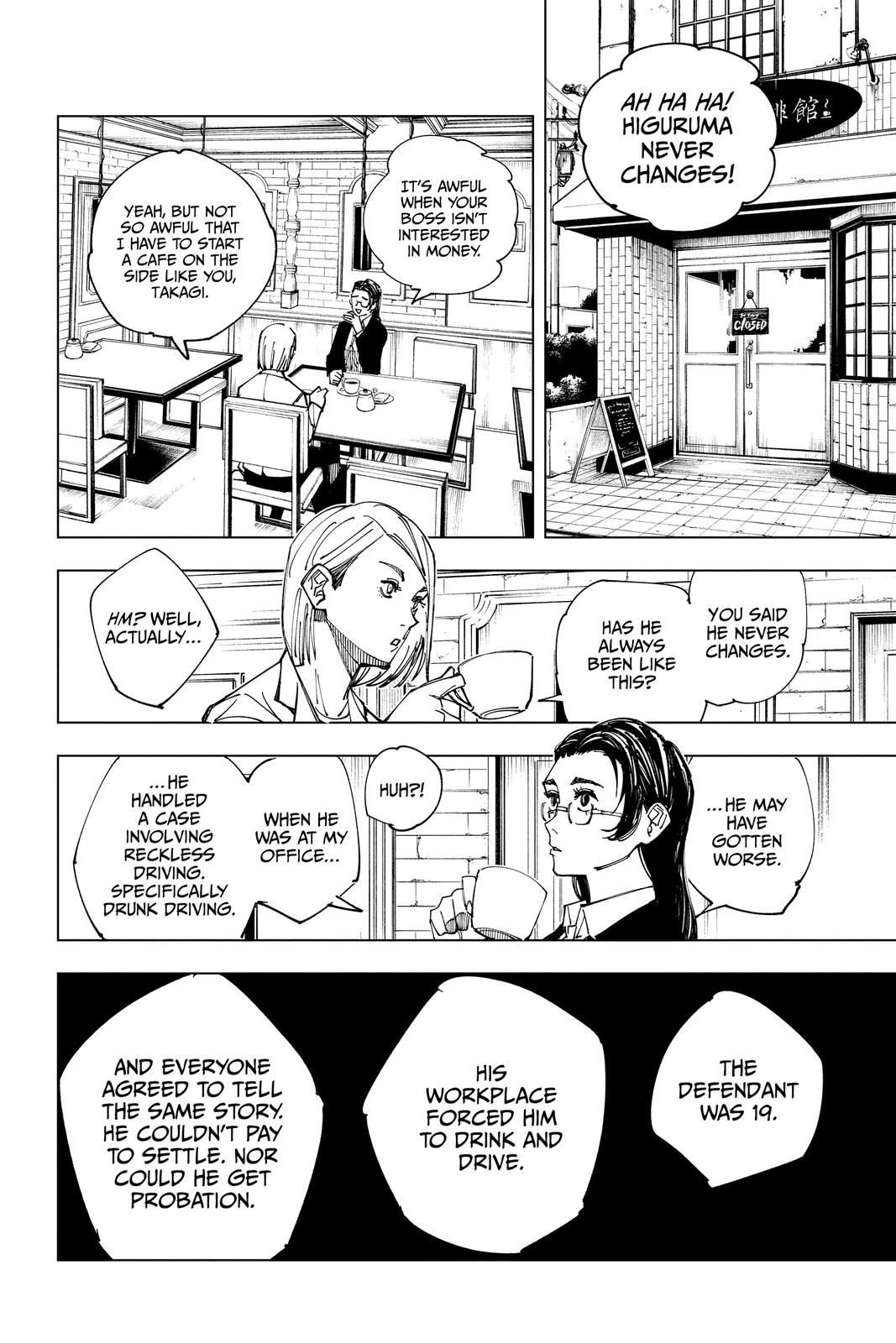 Jujutsu Kaisen Chapter 159 page 8 - Chapter 159: Judgment