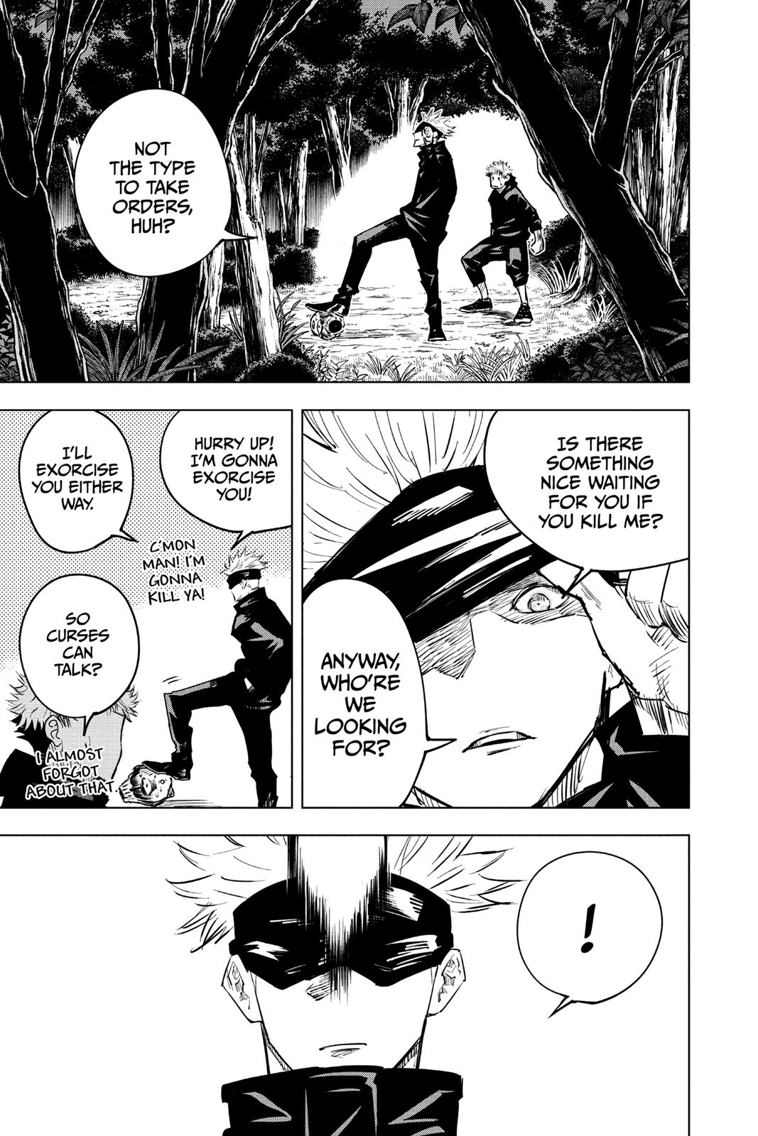 Jujutsu Kaisen Chapter 16 page 3 - Chapter 16: Affection