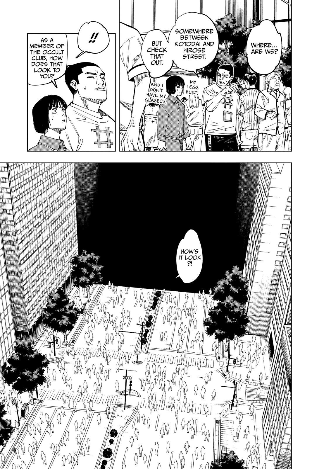 Jujutsu Kaisen Chapter 160 page 9 - Chapter 160: Colony