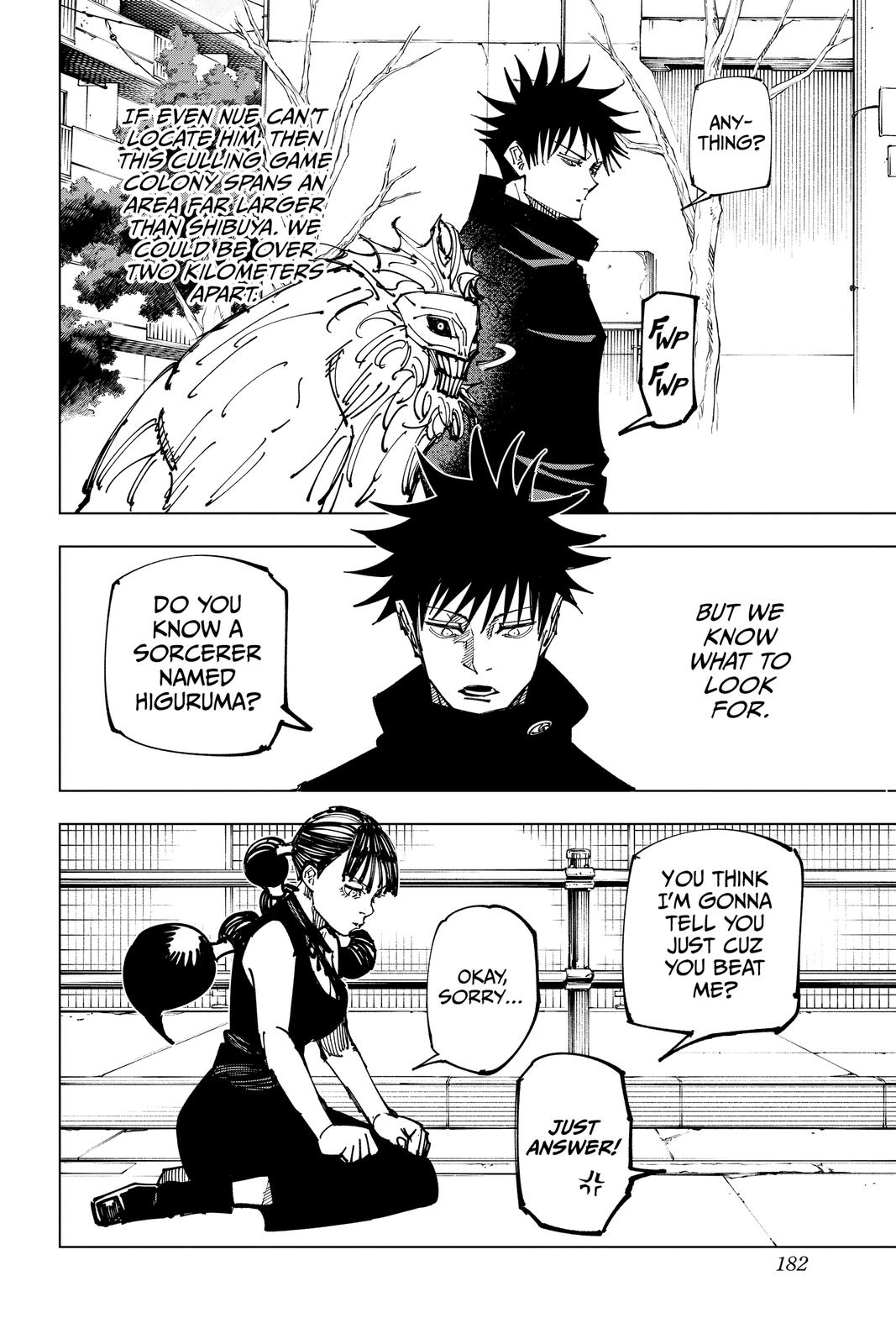 Jujutsu Kaisen Chapter 161 page 15 - Chapter 161: Tokyo No. 1 Colony, Part 1