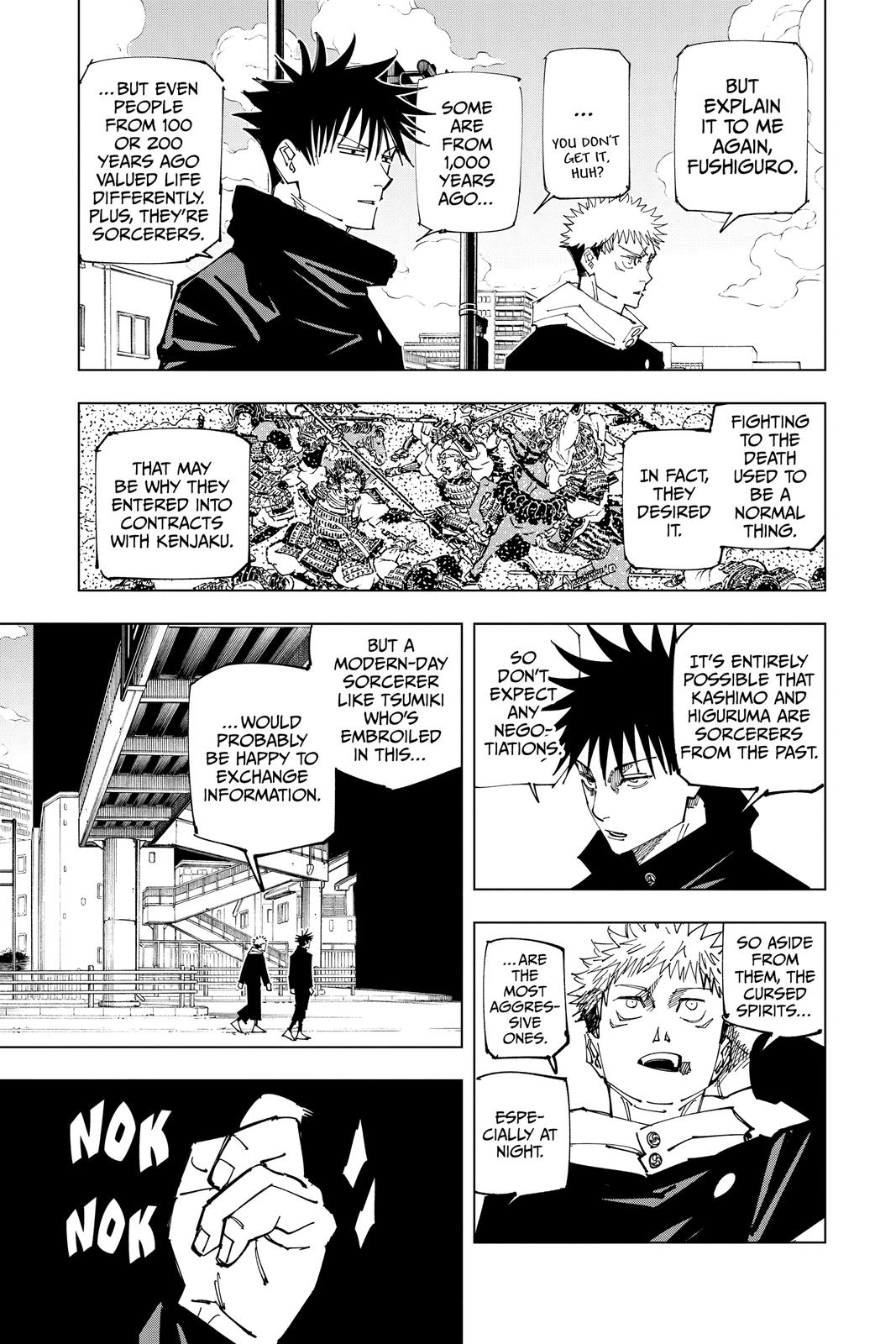 Jujutsu Kaisen Chapter 161 page 3 - Chapter 161: Tokyo No. 1 Colony, Part 1