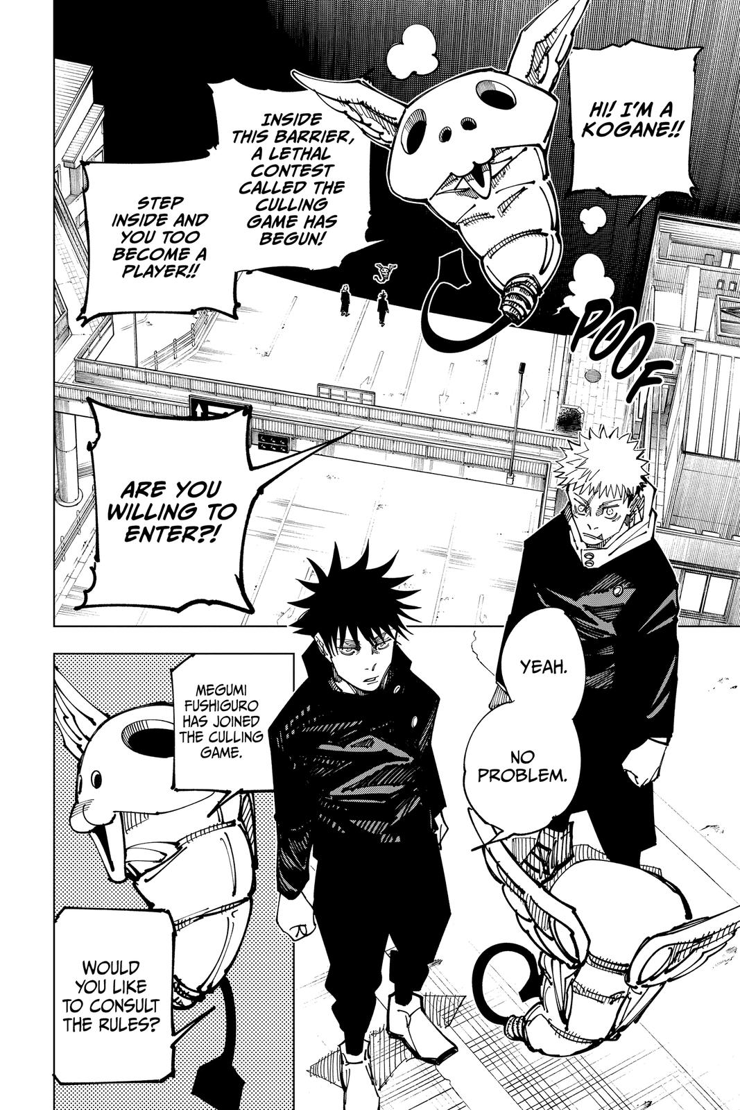 Jujutsu Kaisen Chapter 161 page 4 - Chapter 161: Tokyo No. 1 Colony, Part 1
