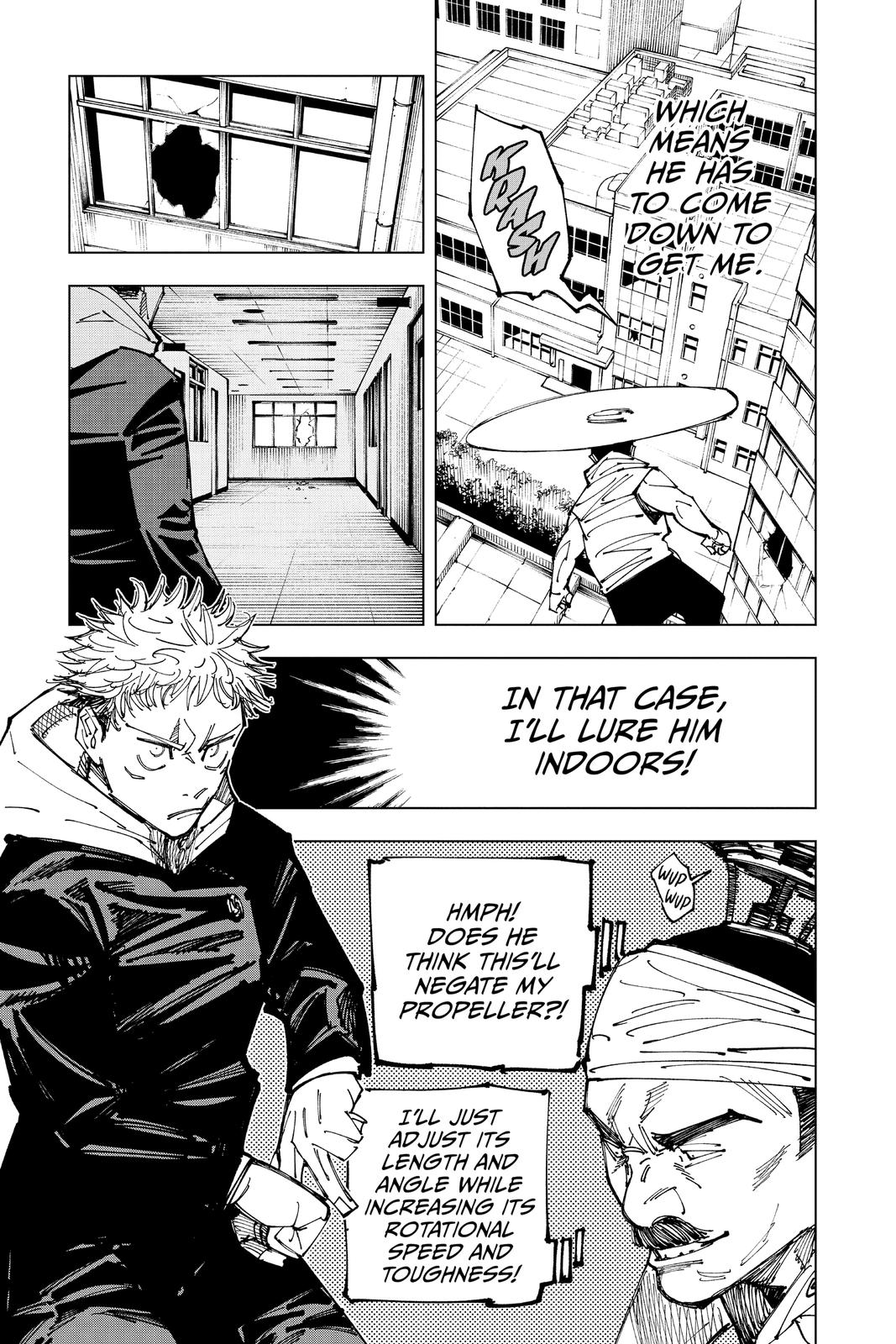 Jujutsu Kaisen Chapter 162 page 11 - Chapter 162: Tokyo No. 1 Colony, Part 2
